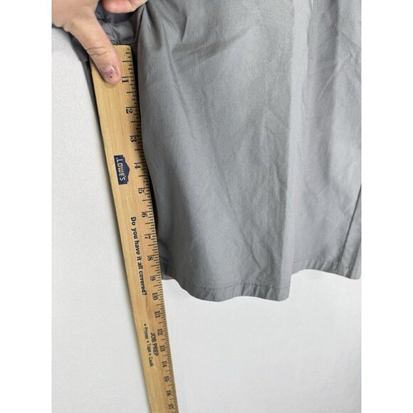 Wrangler Straight Fit Shorts Mens 46 Gray Outdoor Stretch Flat Front 9” NEW - Picture 7 of 8